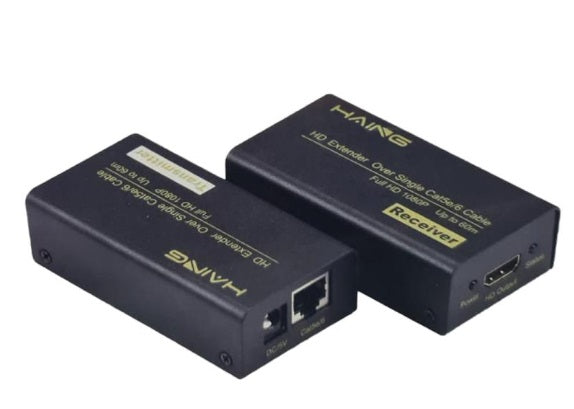 HAING (HI-0600-HDE) HDMI / RJ45 EXTENDER TRANSMITTER 60M HAING (HI-0600-HDE) HDMI / RJ45 EXTENDER TRANSMITTER 60M